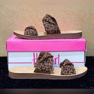 Leopard Print Sandals by Corky
Size 10